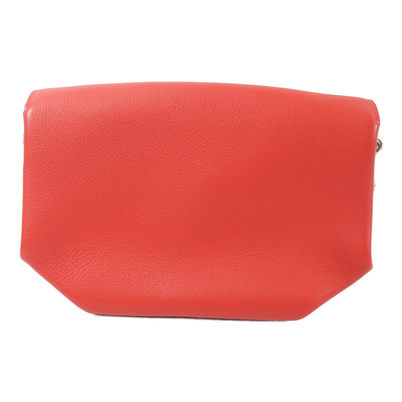 HERMES Evercolor皮革Opli 24肩背袋Rouge Casaque-1