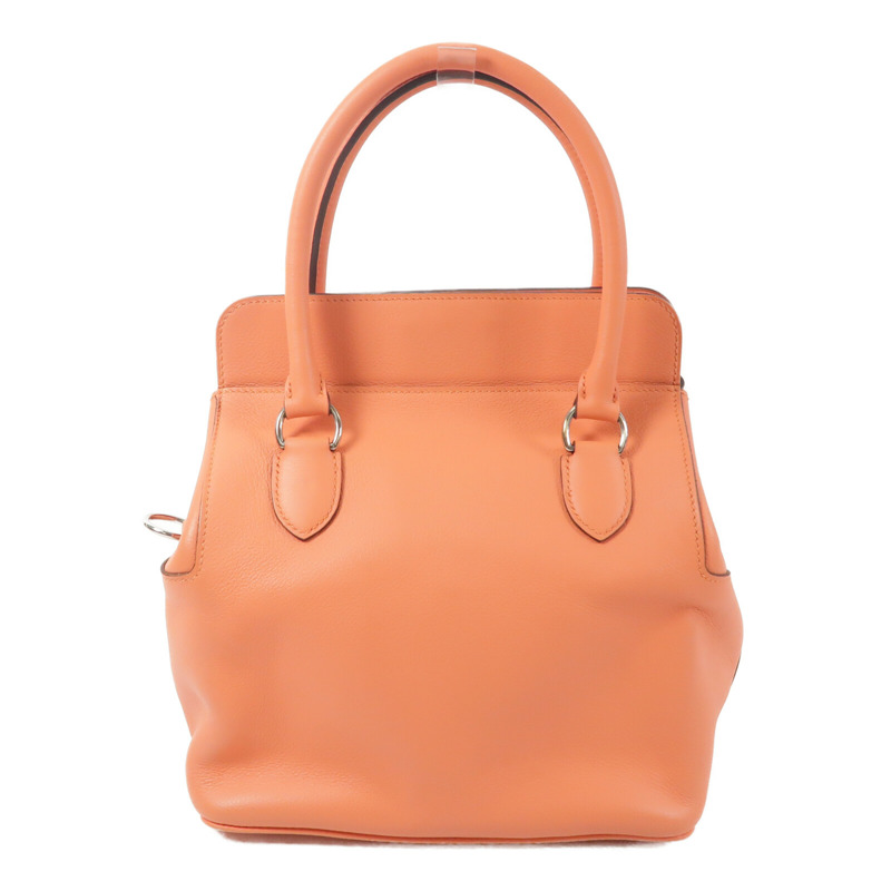 HERMES Evercolor皮革Toolbox 20手挽肩背兩用袋Crevette-1