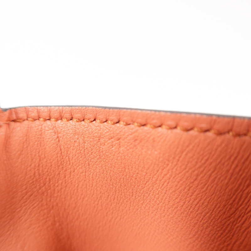 HERMES Evercolor皮革Toolbox 20手挽肩背兩用袋Crevette-6