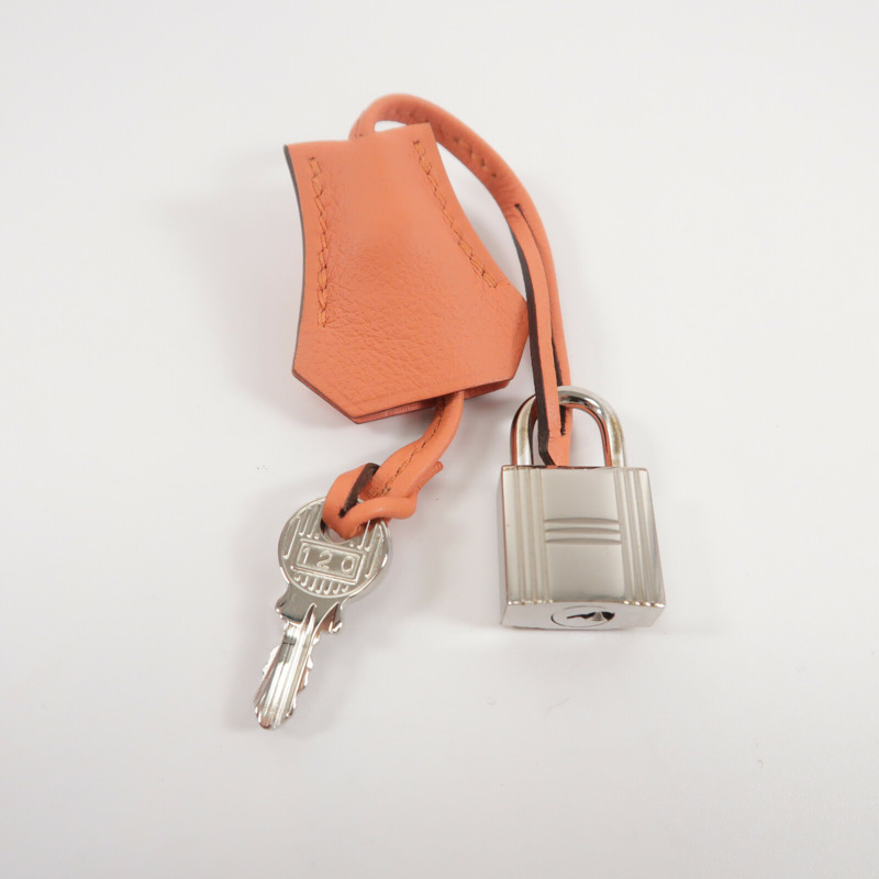 HERMES Evercolor皮革Toolbox 20手挽肩背兩用袋Crevette-7