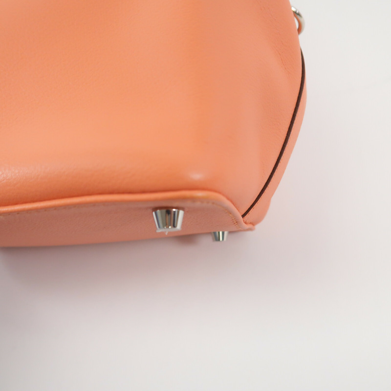 HERMES Evercolor皮革Toolbox 20手挽肩背兩用袋Crevette-14