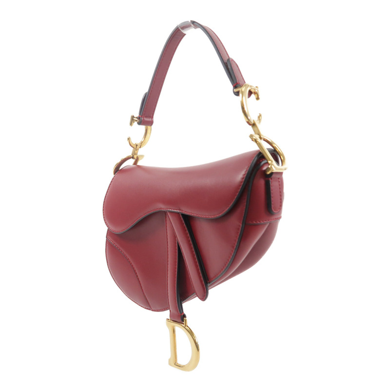 Dior 牛皮皮革Mini Saddle肩背袋-2