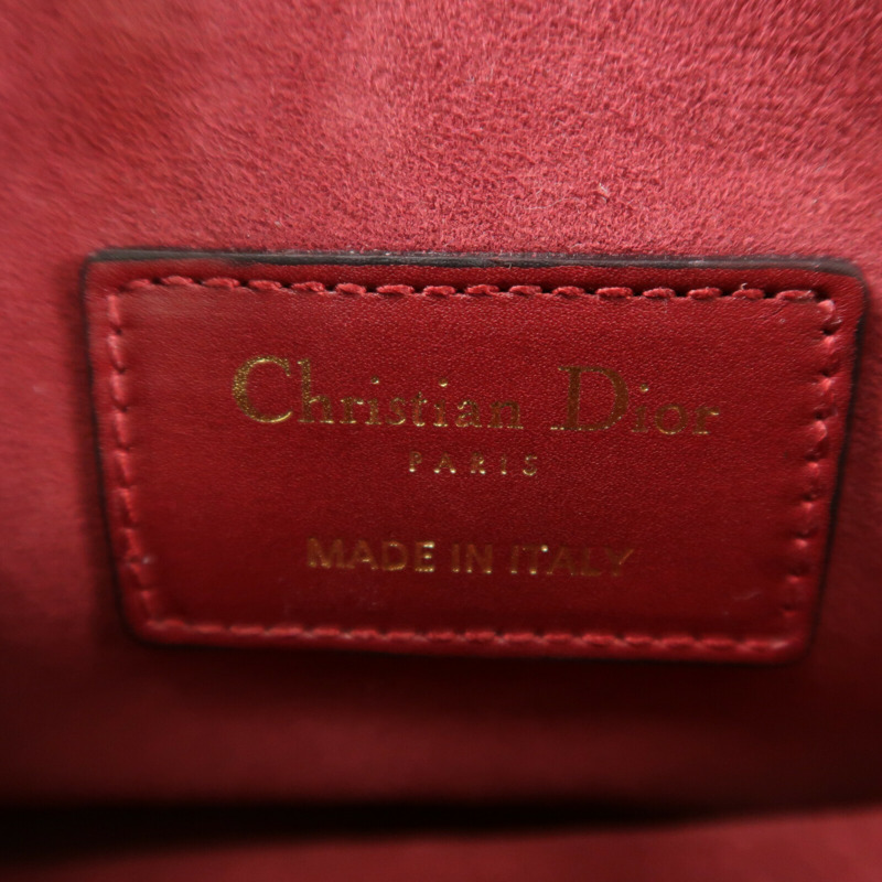 Dior 牛皮皮革Mini Saddle肩背袋-5