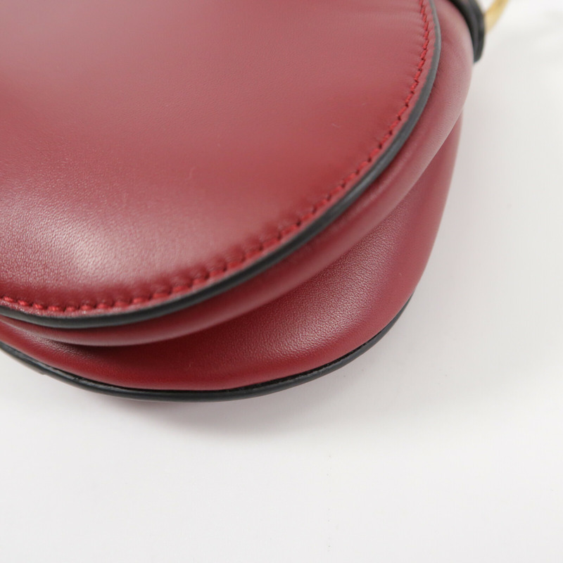 Dior 牛皮皮革Mini Saddle肩背袋-14