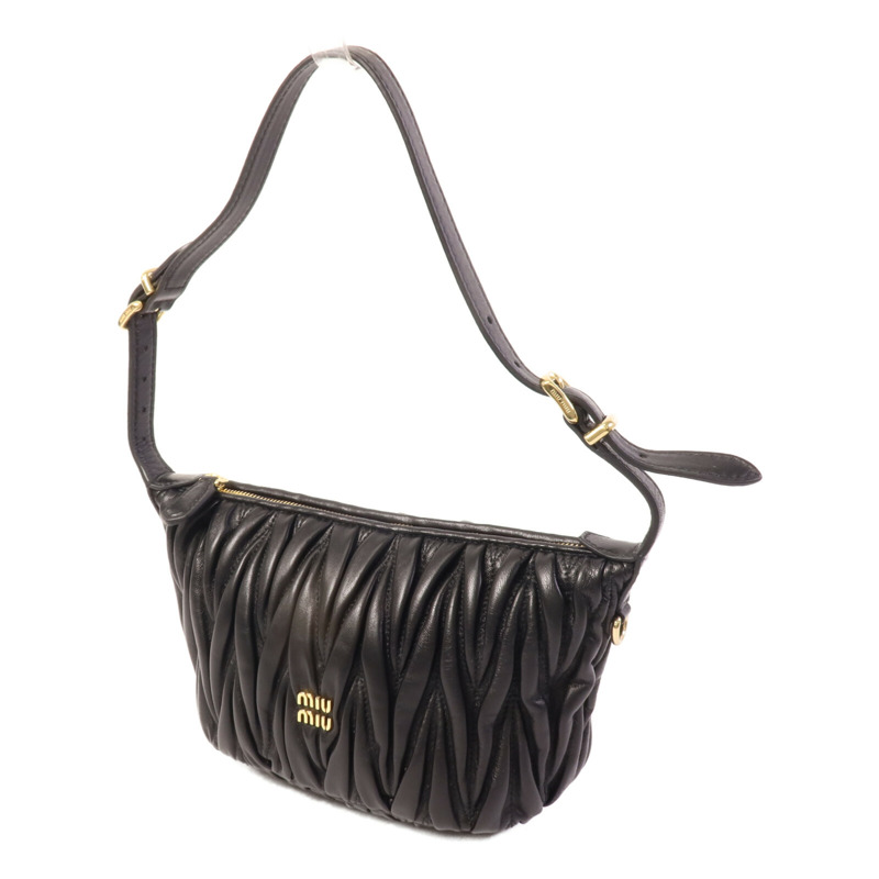 Miu Miu 羊皮皮革Matelasse Nappa Bag肩背袋-2