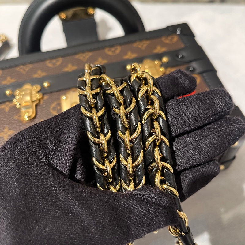 Louis Vuitton Monogram Petite Malle Capitale-10