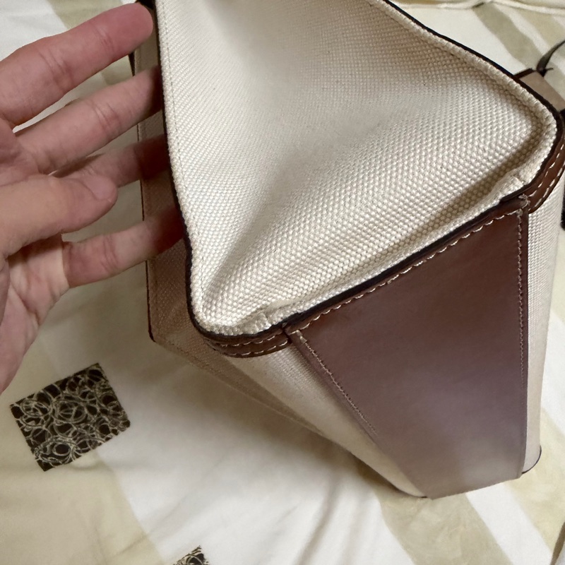 Burberry大號焦糖色Pocket手提肩背包-14