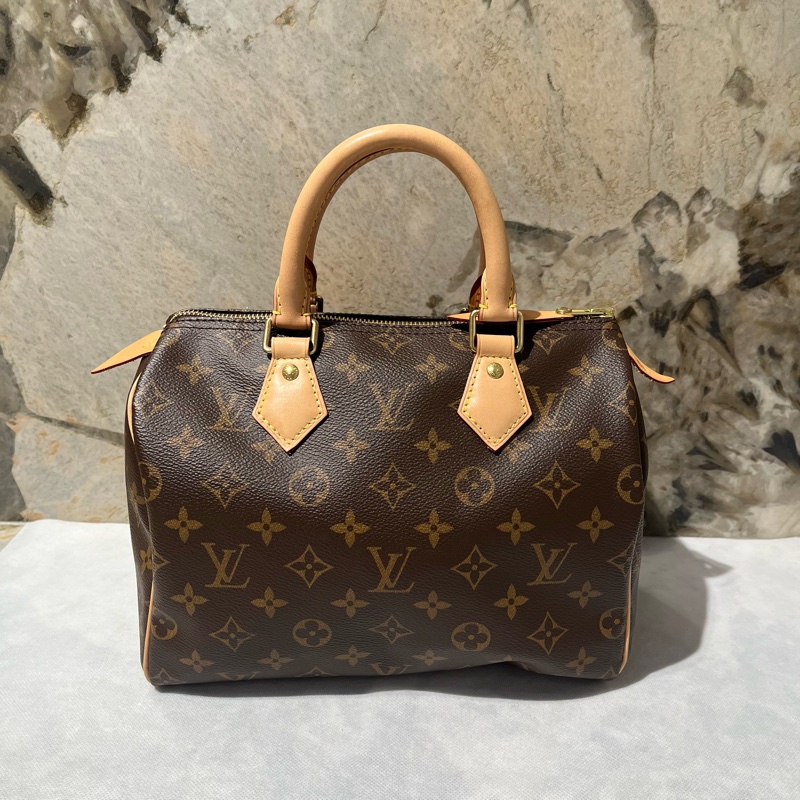 Louis Vuitton 咖啡色 Monogram Speedy 無背帶款-0
