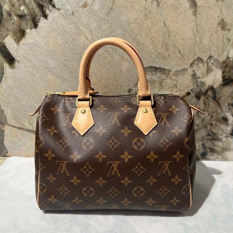 Louis Vuitton 咖啡色 Monogram Speedy 無背帶款-2