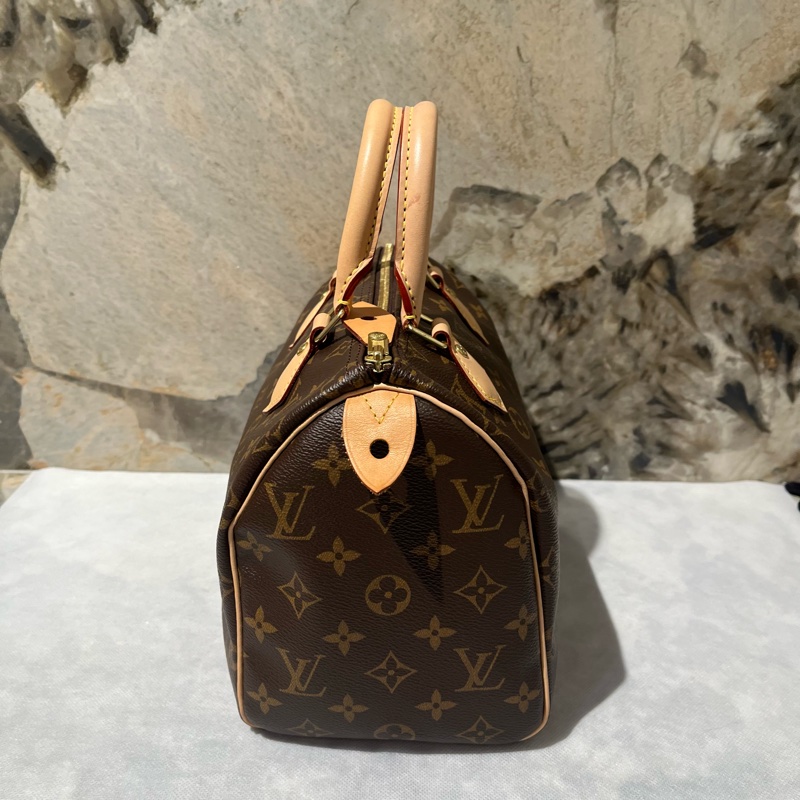 Louis Vuitton 咖啡色 Monogram Speedy 無背帶款-3