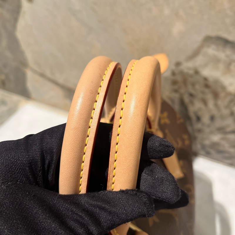 Louis Vuitton 咖啡色 Monogram Speedy 無背帶款-9