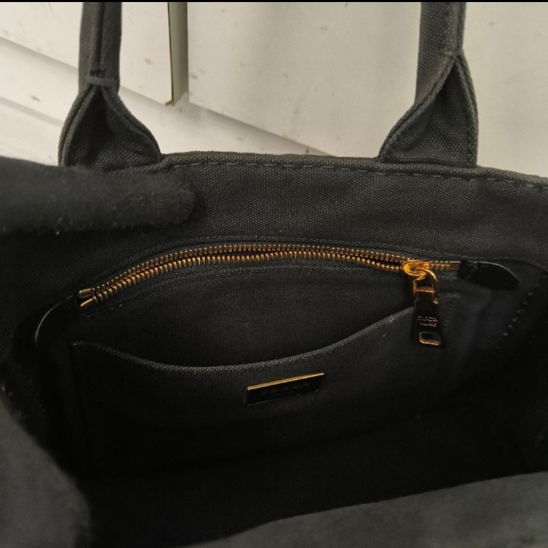 ❤️感恩月❤️折扣最後倒數至5/31‼️【8成新】㊣✨PRADA✨普拉達 黑灰色 牛仔布 兩用 手提包 肩背包 斜背包 /二手包/二手精品-41