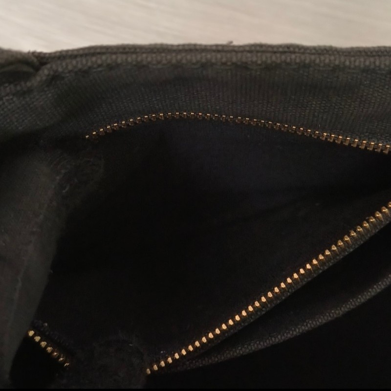 ❤️感恩月❤️折扣最後倒數至5/31‼️【8成新】㊣✨PRADA✨普拉達 黑灰色 牛仔布 兩用 手提包 肩背包 斜背包 /二手包/二手精品-45