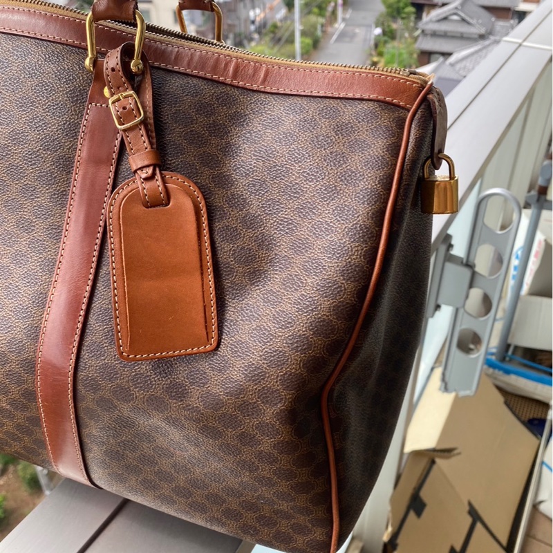 Celine中古老花旅行袋45cm-9