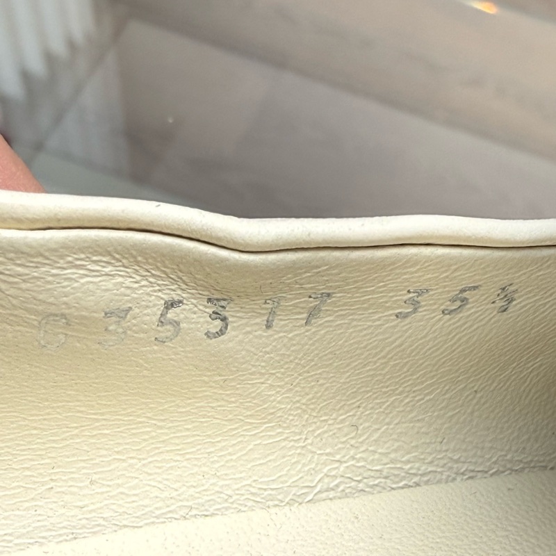 CHANEL香奈兒 圓頭漆皮拼色樂福鞋 35.5碼-7