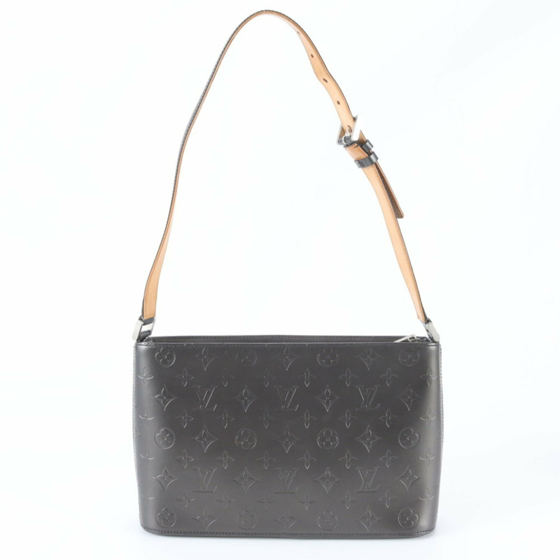 路易威登 Monogram Matte Alston M55122 皮革單肩包,女士手提包-2