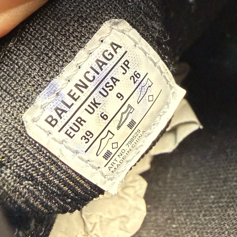 Balenciaga巴黎世家 3XL 黑色一腳蹬老爹鞋 39 碼-7