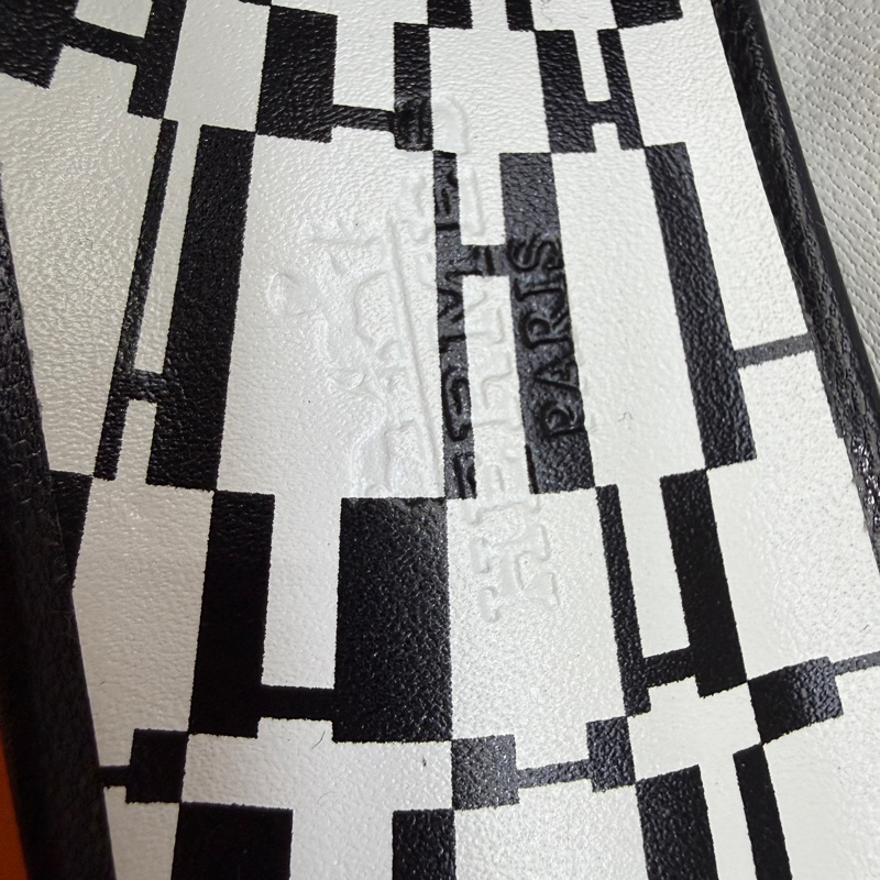 全新 Hermes 愛馬仕穆勒半拖鞋 黑色 35碼-3