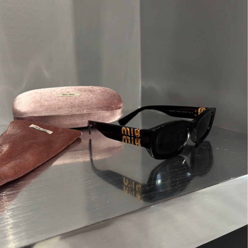 全新僅試戴🌟Miu Miu Glimpse 04W 墨鏡|Classic Trend CT精品|台北東區實體-4