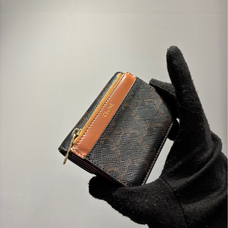 高價款錢包🌟Celine 三折短夾附零錢袋|Classic Trend CT精品|台北東區實體-5