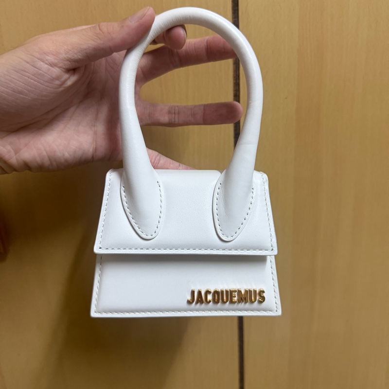 Jacquemus超迷你小廢包白色-0