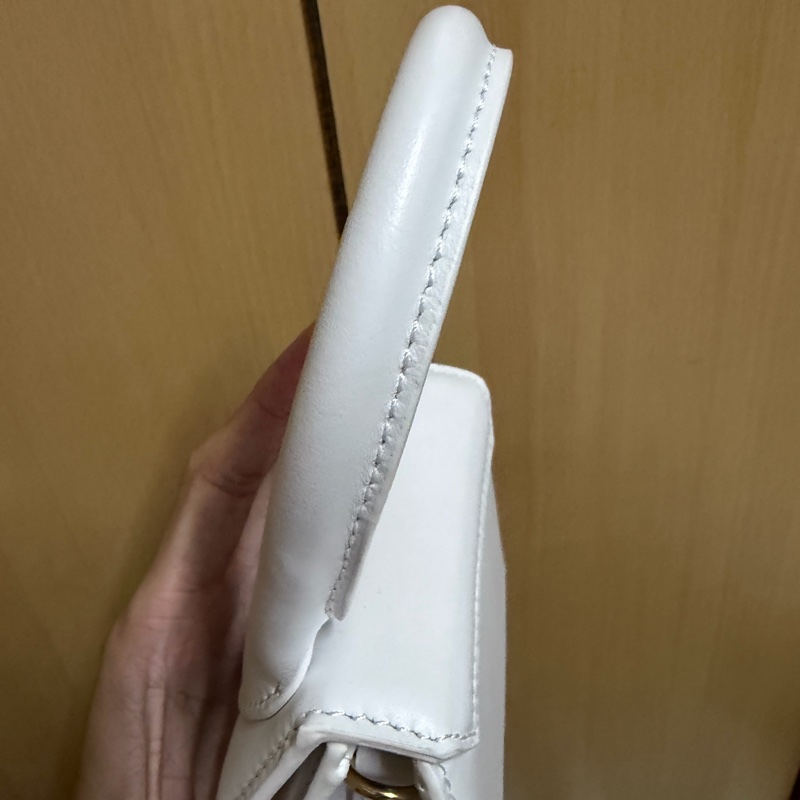 Jacquemus超迷你小廢包白色-4