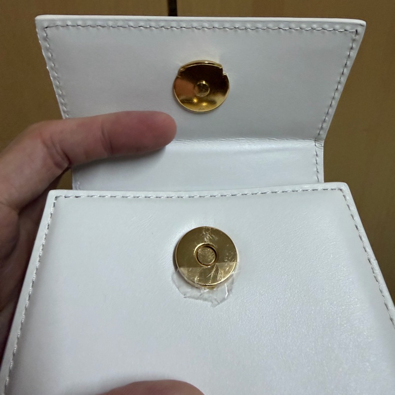 Jacquemus超迷你小廢包白色-5