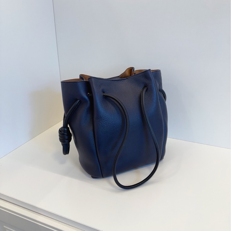 ✨Loewe羅意威｜Flamenco Knot抽繩福袋包｜98新-4