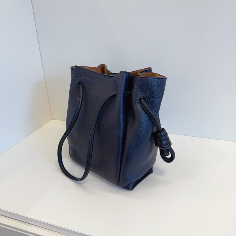 ✨Loewe羅意威｜Flamenco Knot抽繩福袋包｜98新-5