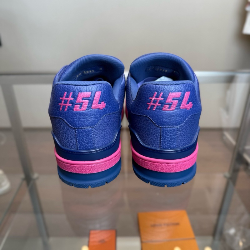Louis Vuitton路易威登 TRAINER 紫粉漸變 41碼-5