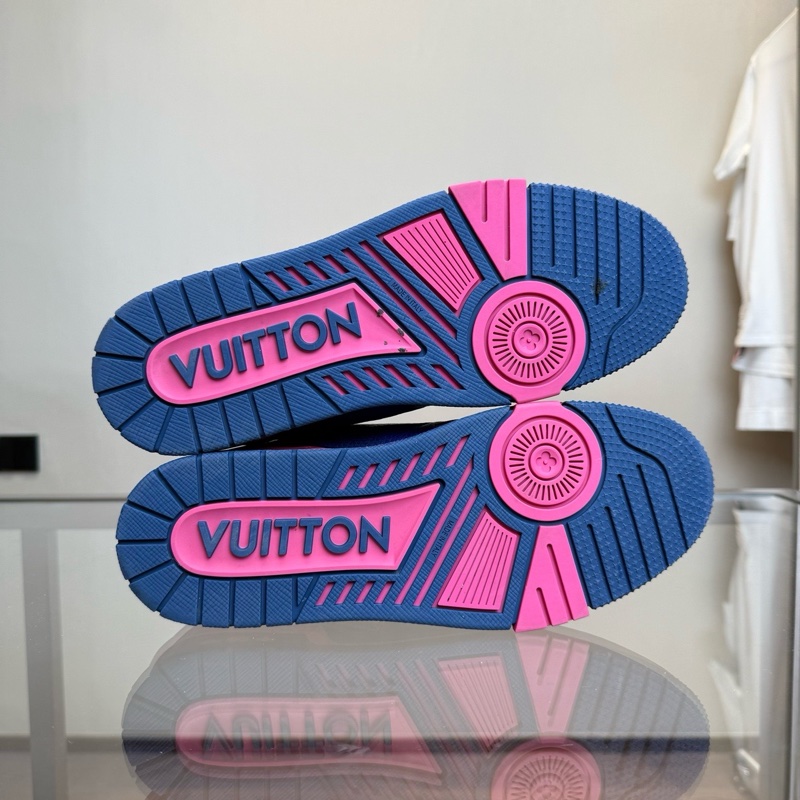 Louis Vuitton路易威登 TRAINER 紫粉漸變 41碼-6