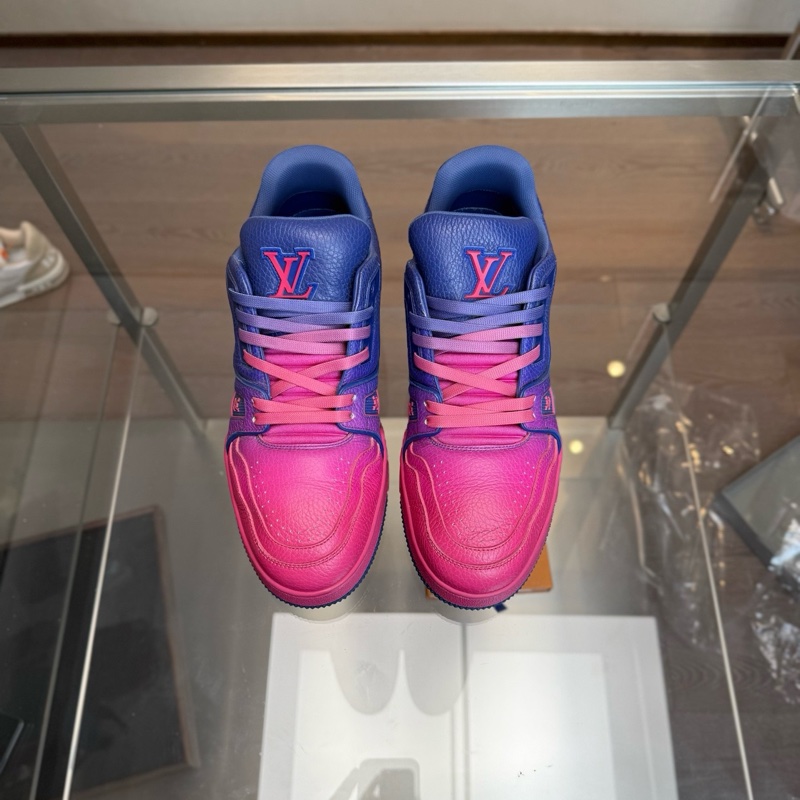Louis Vuitton路易威登 TRAINER 紫粉漸變 41碼-12