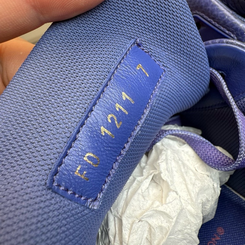 Louis Vuitton路易威登 TRAINER 紫粉漸變 41碼-15