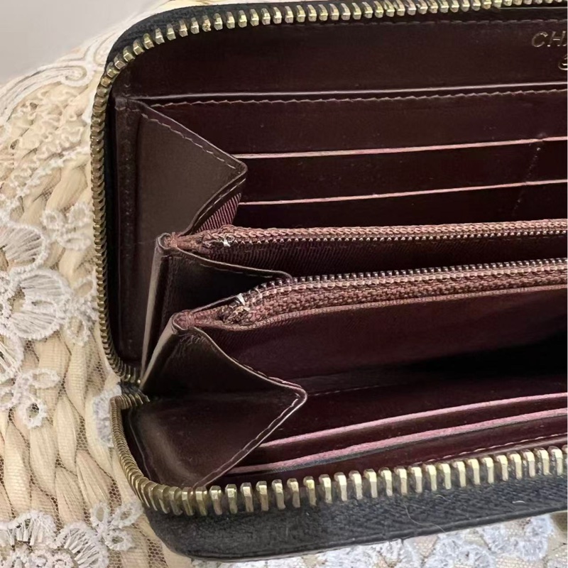 Chanel 荔枝牛皮長夾-3