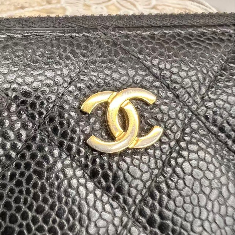 Chanel 荔枝牛皮長夾-6