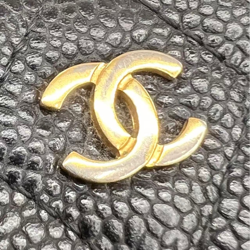 Chanel 荔枝牛皮長夾-7