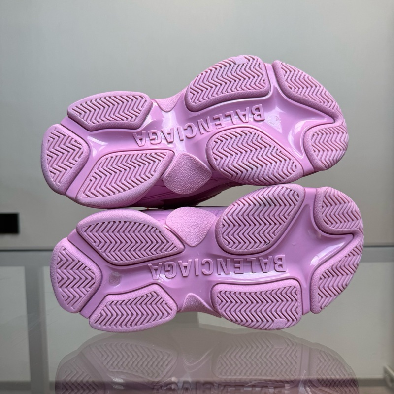 巴黎世家Balenciaga Triples 粉色老爹鞋 35碼-14