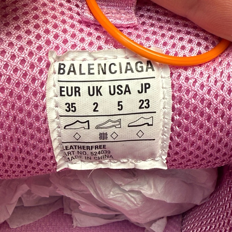 巴黎世家Balenciaga Triples 粉色老爹鞋 35碼-15