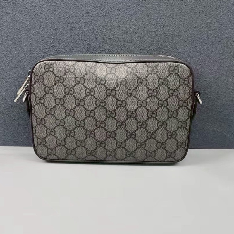 GUCCI古灰色老花Ophidia系列單肩斜挎包🌍-12