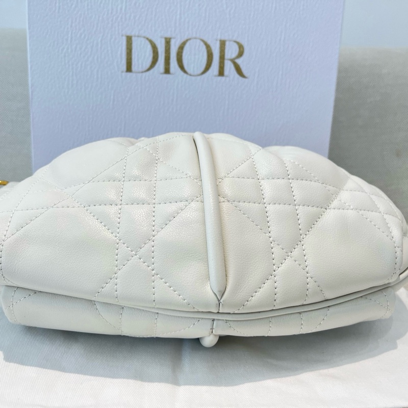 ❤️全新迪奧/DIOR MEDIUM DIOR CLOUD手袋雲朵包 手提包 斜挎包 金扣❤️正品-4