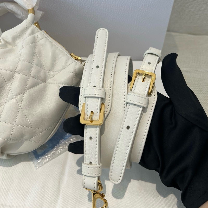 ❤️全新迪奧/DIOR MEDIUM DIOR CLOUD手袋雲朵包 手提包 斜挎包 金扣❤️正品-8
