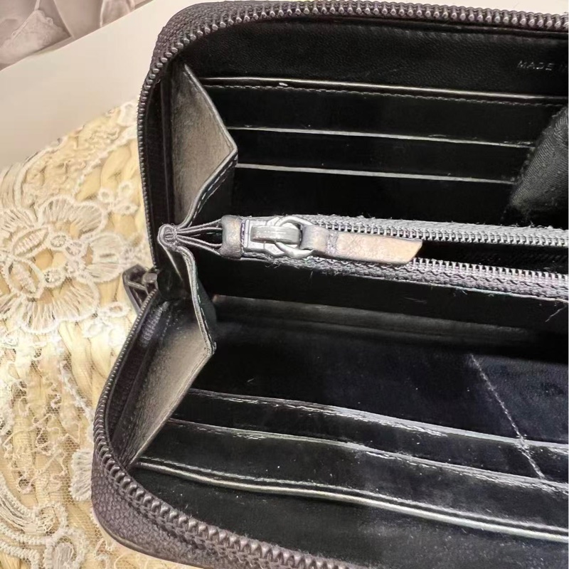 Chanel 絕版山茶花長夾-8