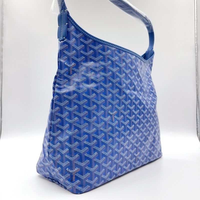 閒置新🆕Goyard/戈雅hobo子母包單肩包 蓝色 銀扣💙正品-2
