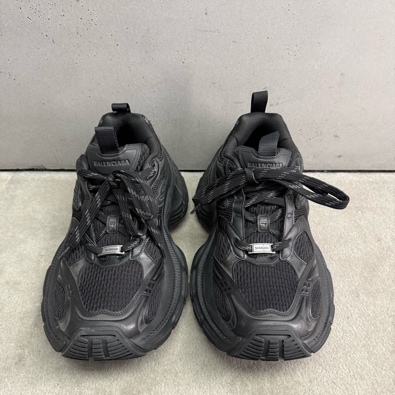 Balenciaga 上海限定黑色10XL 運動鞋-4
