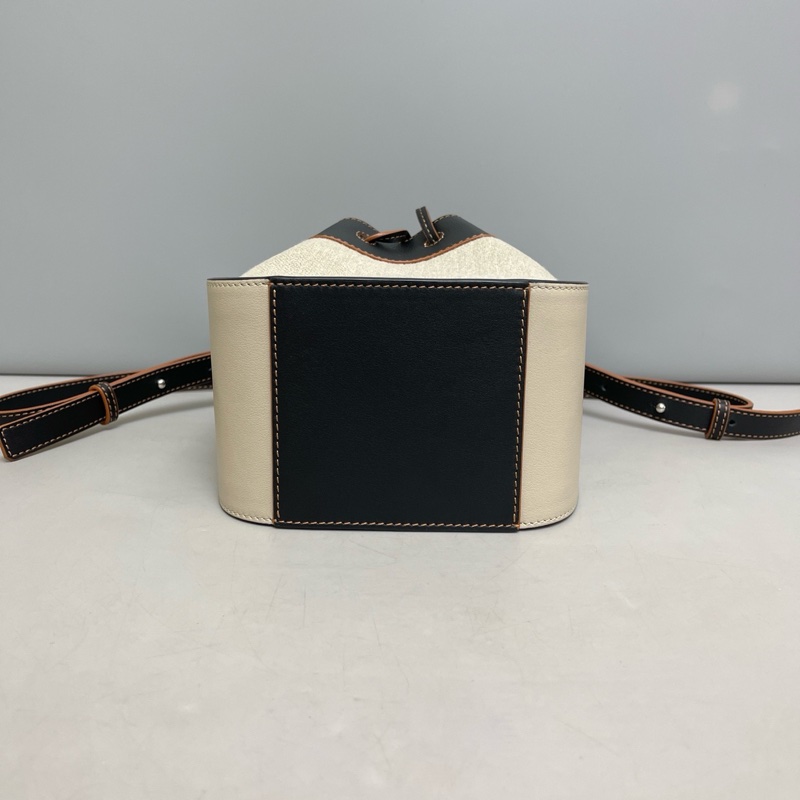 🌷甜價出售！Loewe 羅意威 Hammock 帆布拼皮 拼色吊床包 迷你mini-4