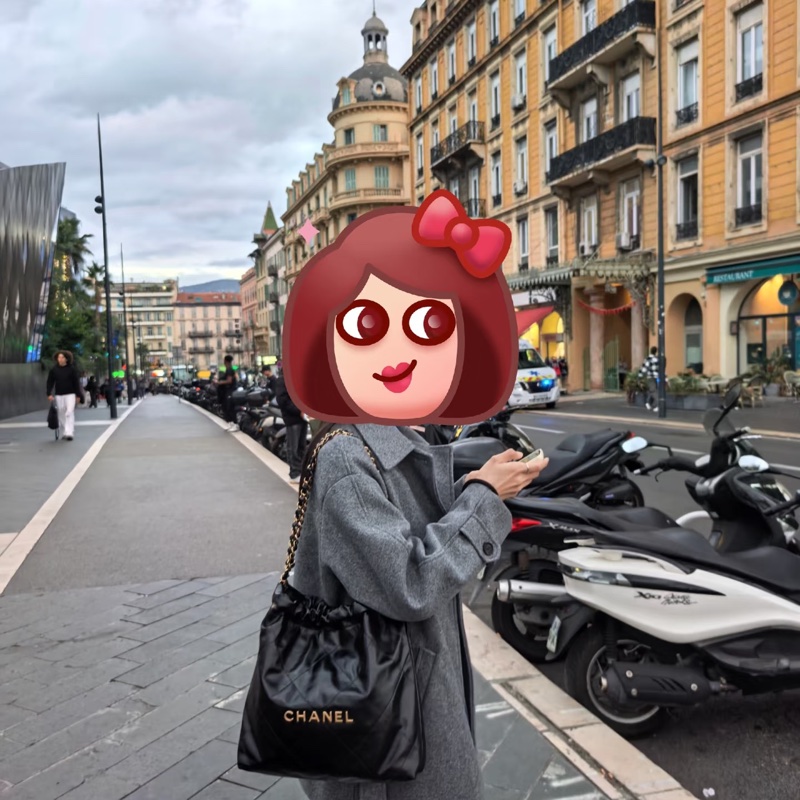 Chanel 香奈兒 經典22bag /肩背包/黑金款/小號/晶片款/全新全配-7