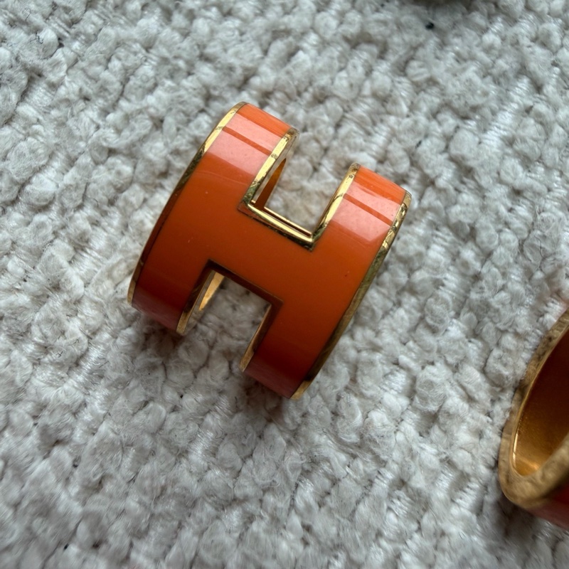 Hermès 愛馬仕 pop h mini 耳釘  🈚配件-2