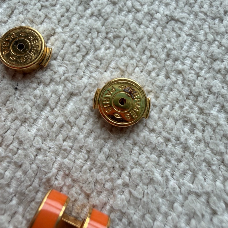 Hermès 愛馬仕 pop h mini 耳釘  🈚配件-4