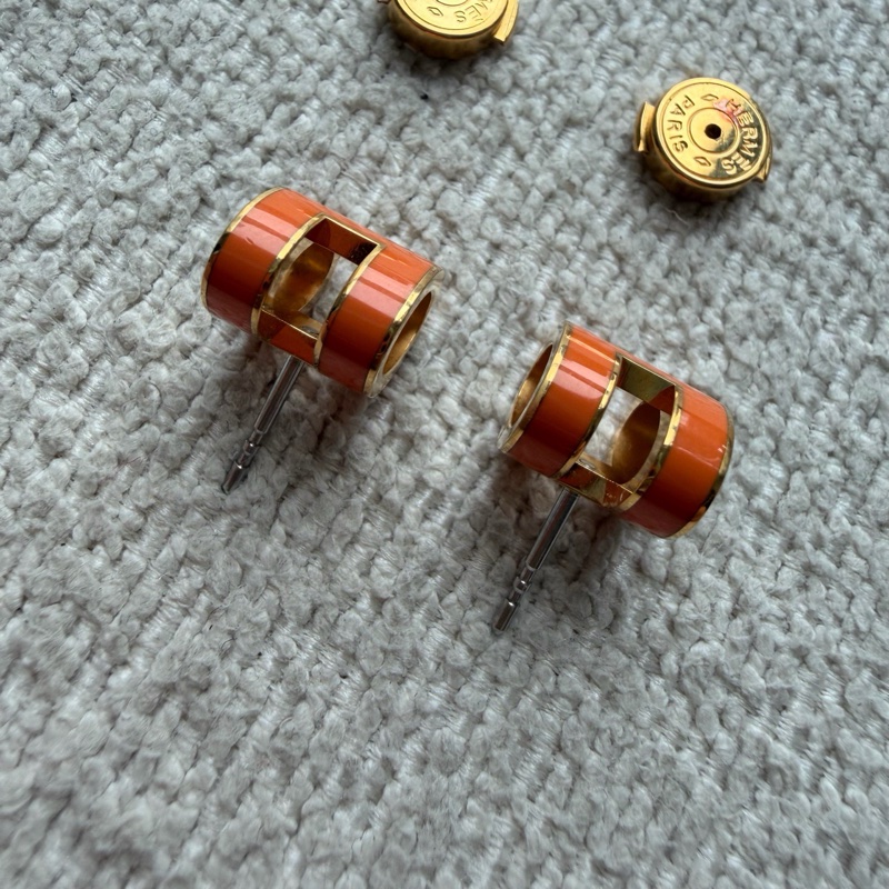 Hermès 愛馬仕 pop h mini 耳釘  🈚配件-5