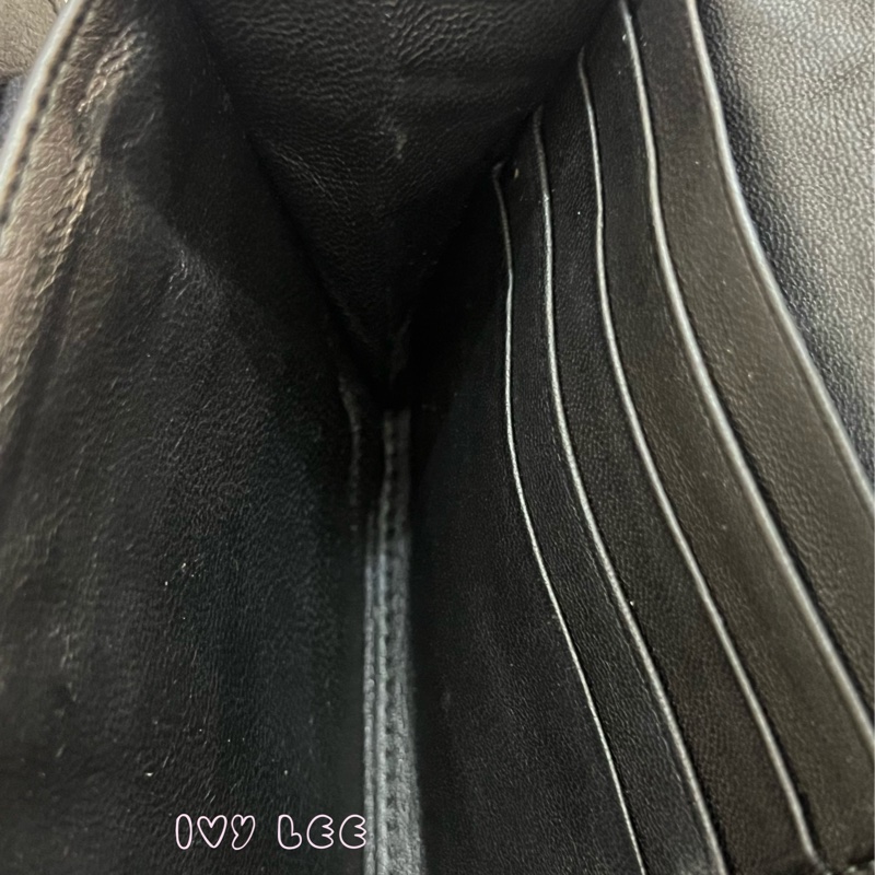 BOTTEGA VENETA 黑色 經典 編織長夾 正品 二手精品-5